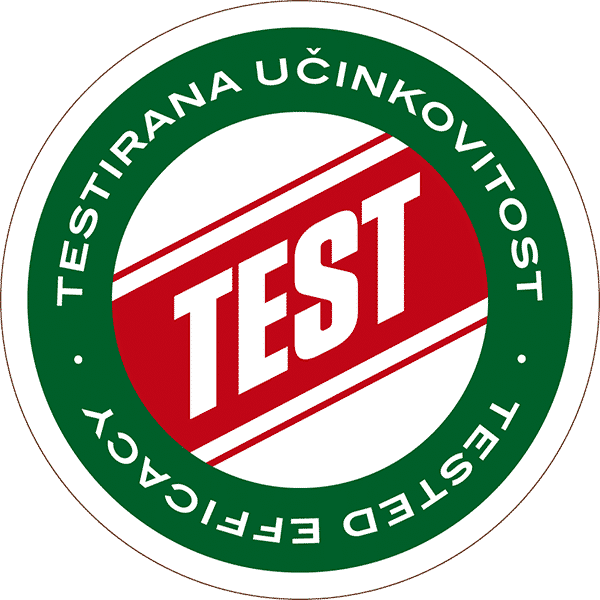 Badge Testirana učinkovitost